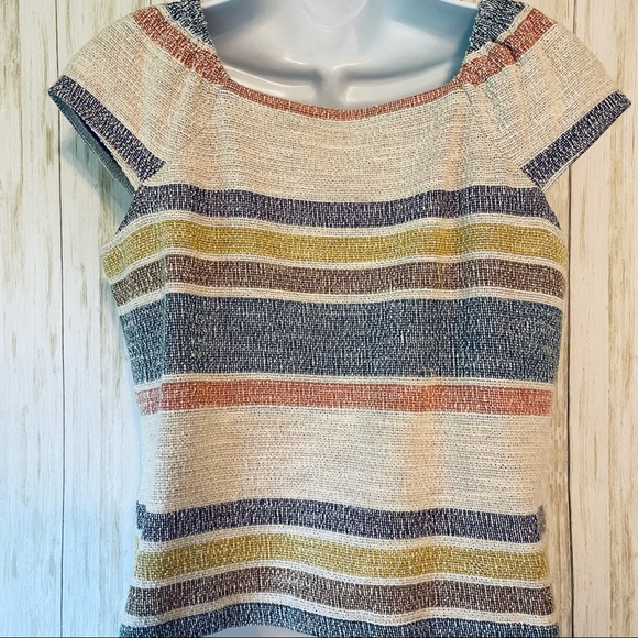 Madewell Button Top with Cap Sleeves - Picture 4 of 8